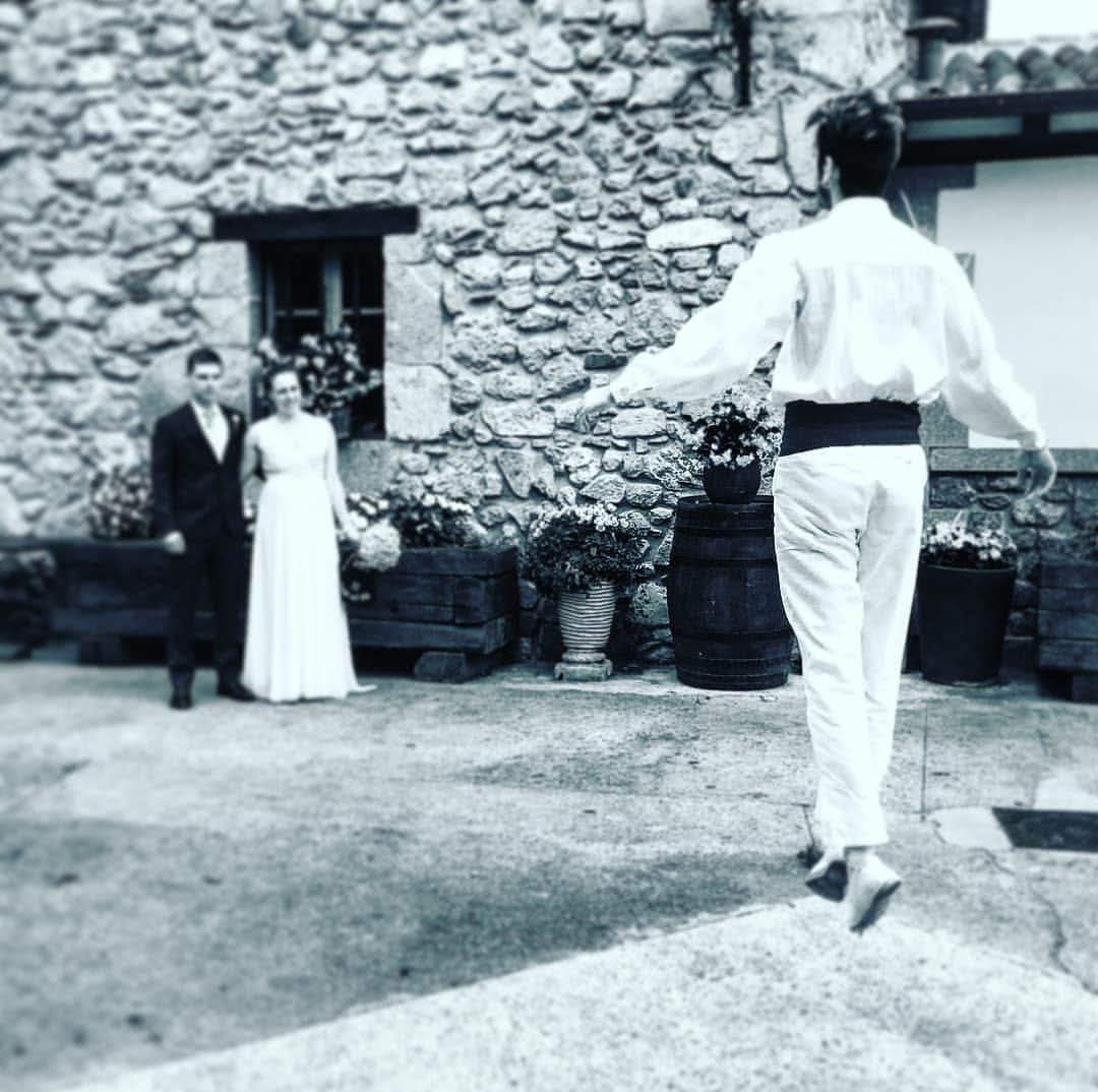 Aurresku en boda